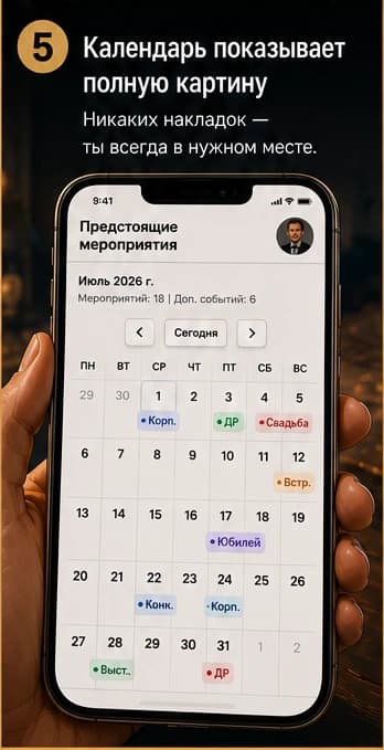 Сценарий ArtistCRM для фокусника, шаг 5
